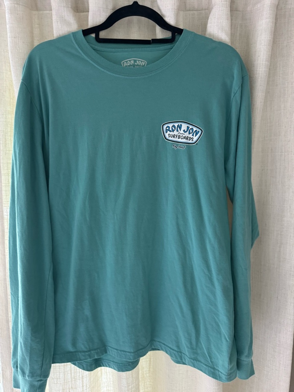 Ron Jon Teal Long Sleeve Surf Tee
